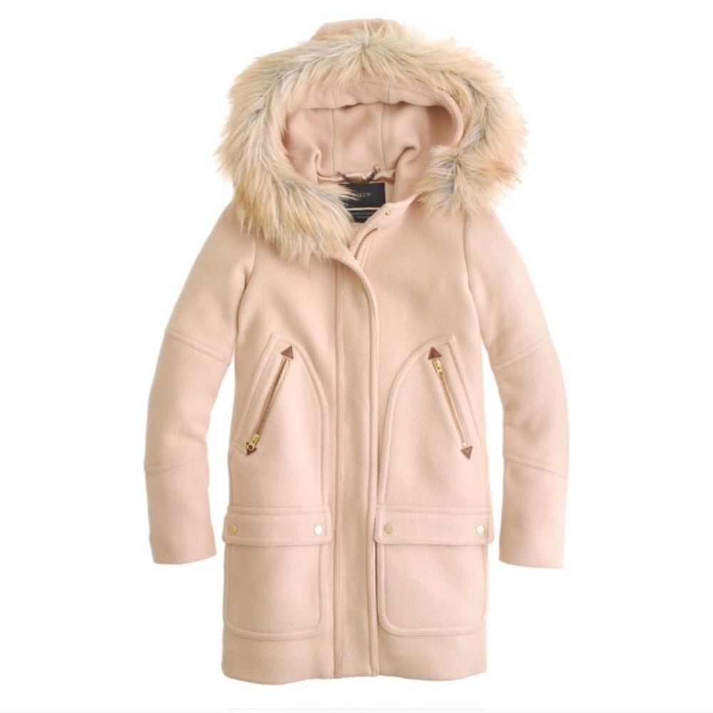 J. Crew Chateau Stadium Cloth Coat